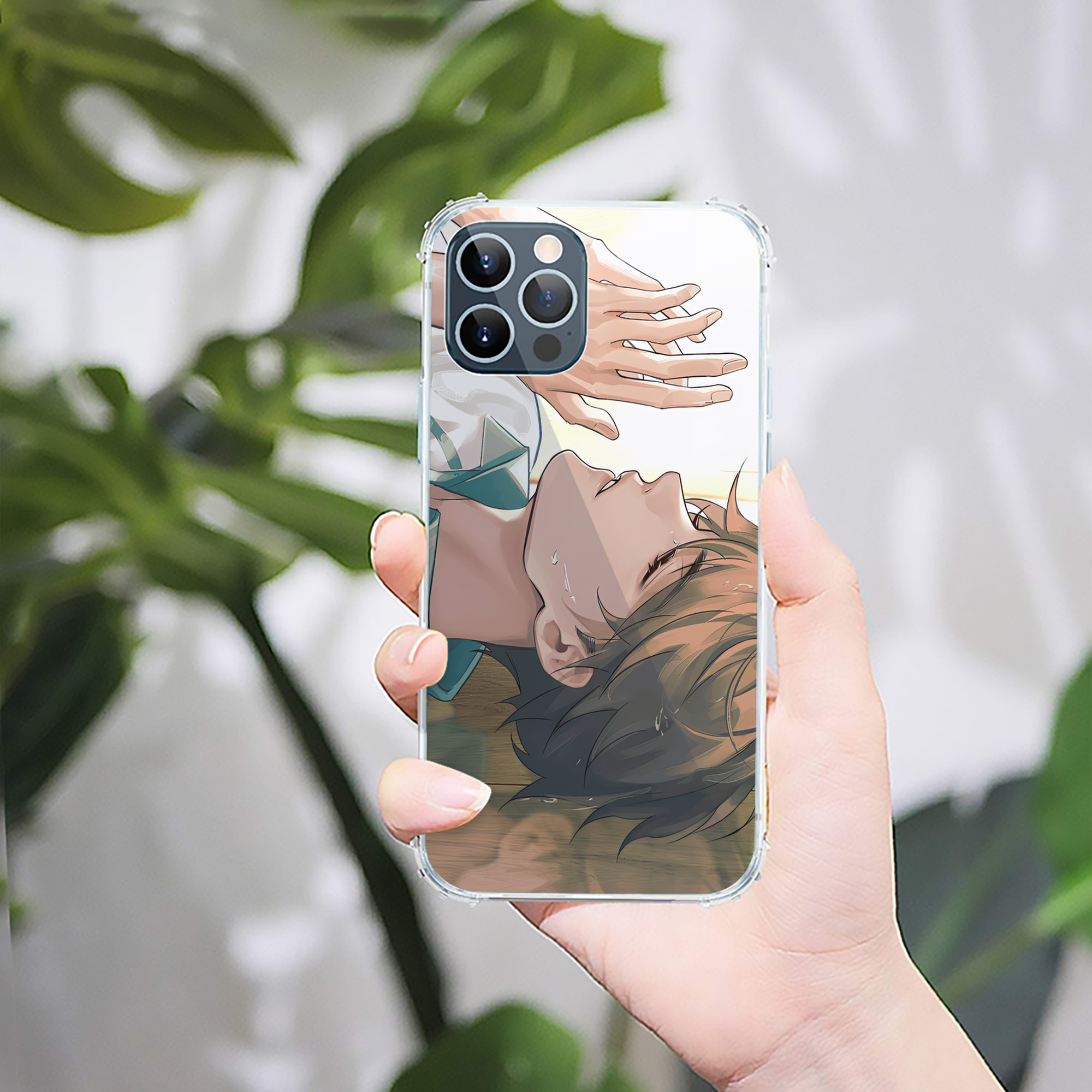 （画像用） ハイキュー!! Haikyu!! 【iPhone 12シリーズ対応】透明スマホケース（クリアソフトケース）
